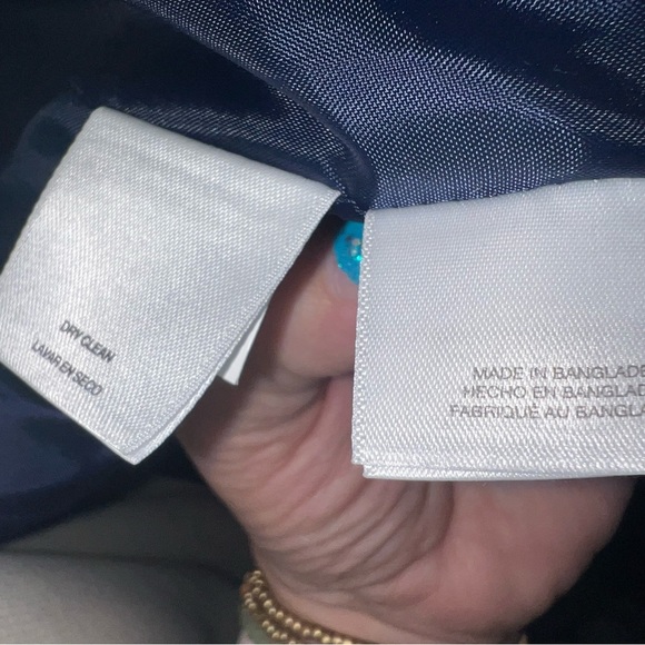 Nine West Metallic Multicolor Jacket With Tiers & Trim, 16 - Picture 12 of 12